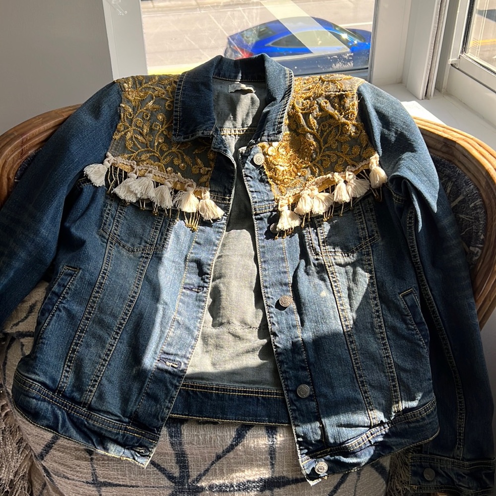 Jean jacket Mango